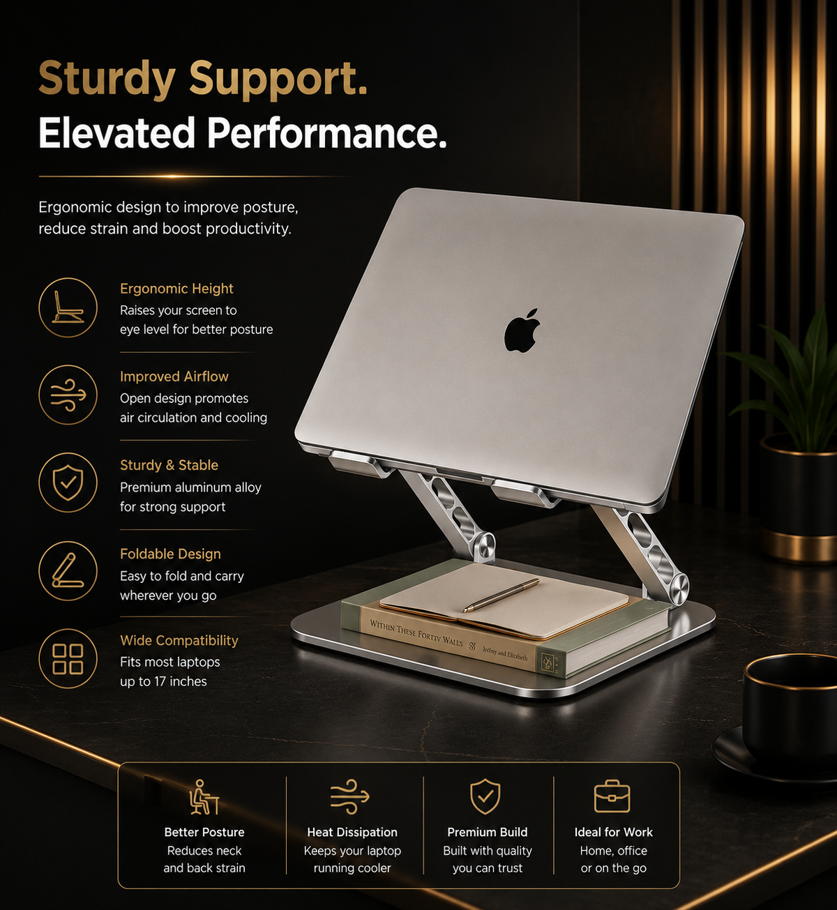 Guilds Perch Laptop Stand