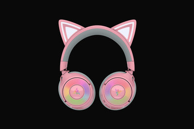 Razer Kraken Kitty V3 Pro Wireless RGB Headset - Quartz